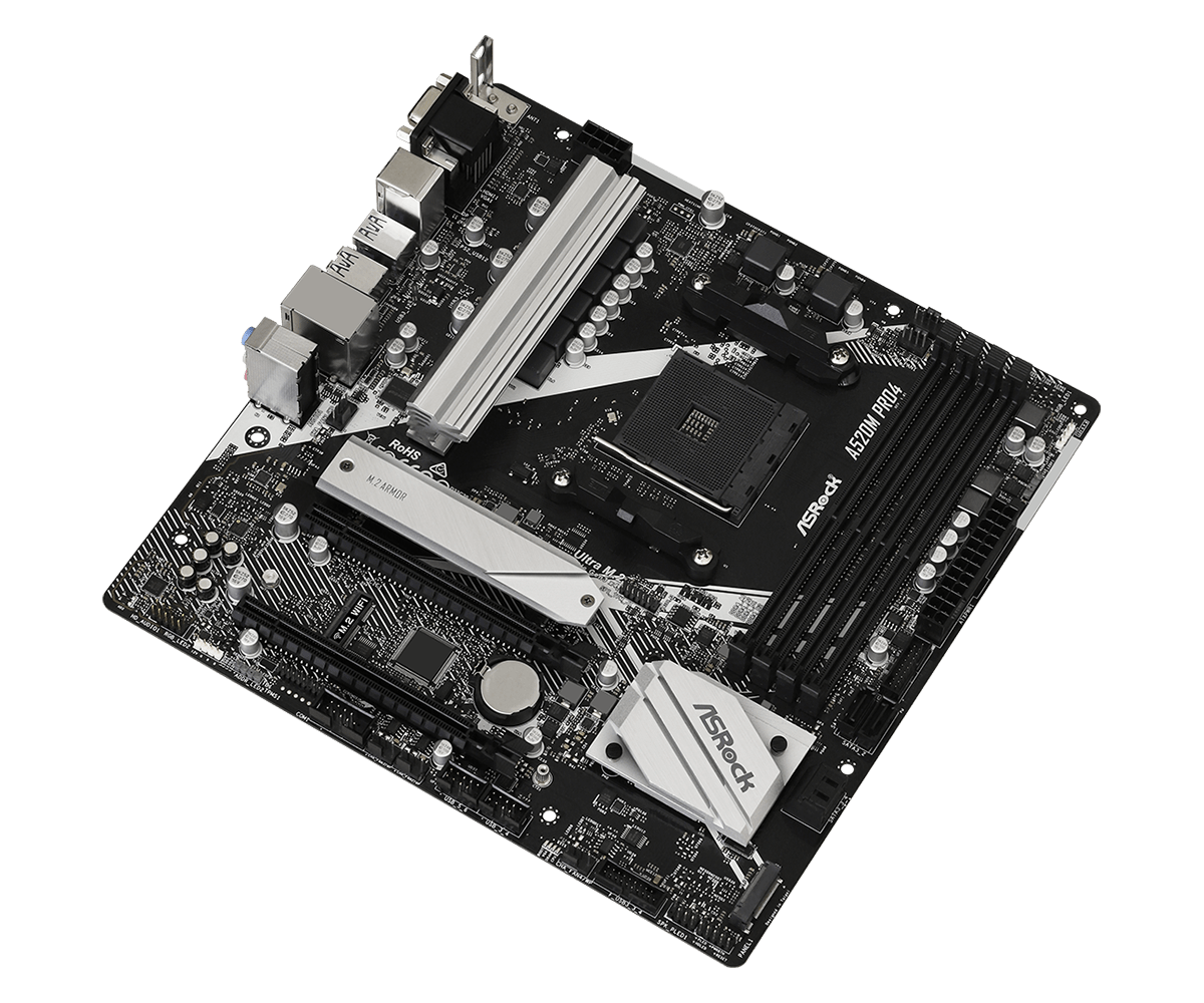 ASRock A520M Pro4 -emolevy